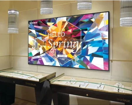 98 inch Samsung QM98R Smart 4K UHD Led TV 500 Nits Large format display - Image 2