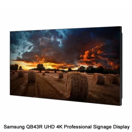 43 inch Samsung QB43 Smart 4K TV 43" UHD Professional Signage Display LFD 300 Nits - Image 3